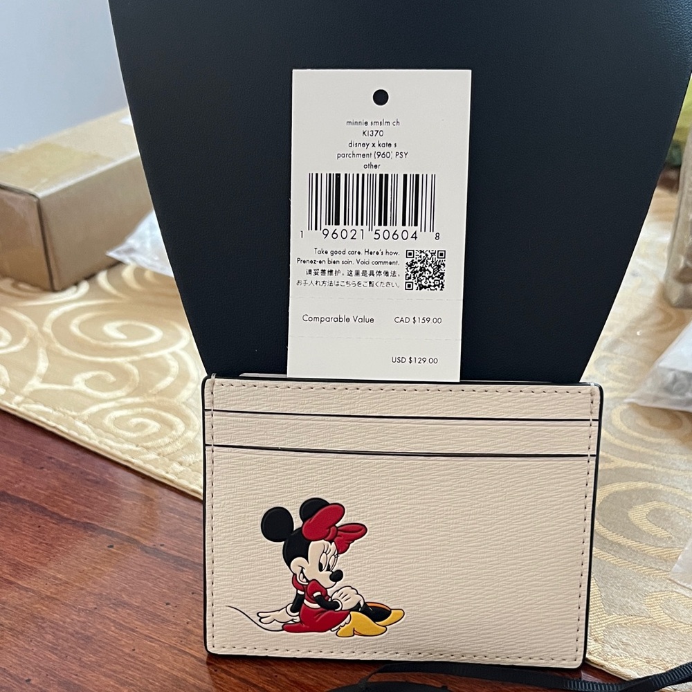 Kate Spade Minnie Mouse Disney Card Holder
